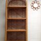 Vintage rattan library, 1970