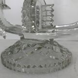 Art Deco 2-branched candle holders