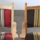 Vintage Pair of Danish Brutalist Armchairs, Henning Kjærnulf Style, 1960s