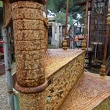 XXeme iron-cast spiral staircase