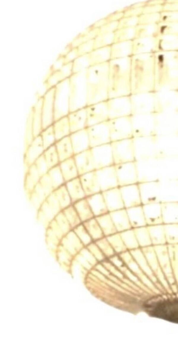 Lustre en cristal, globe en cristal