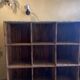 Antique workshop cabinet with drawers