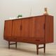 Enfilade en teck, design danois, années 1960, designer : Børge Seindal