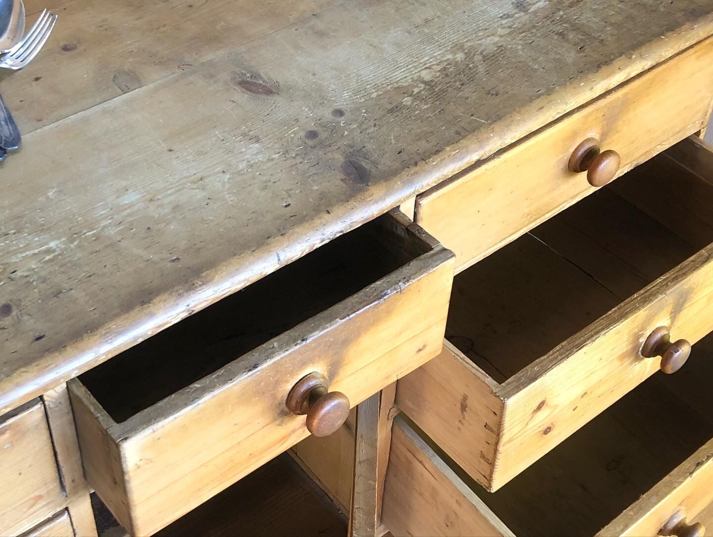 Pine kitchen buffet 1900