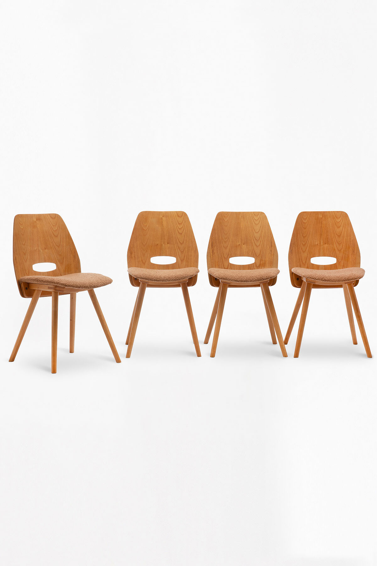 Lot de 4 chaises Tatra