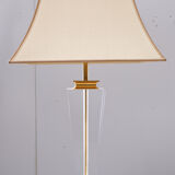 Paire de lampes de table Hollywood Regency lucite 1970 France