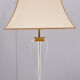 Paire de lampes de table Hollywood Regency lucite 1970 France