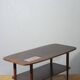 Scandinavian style coffee table from the 50s, rosewood & ceramic