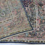 Antique handmade lavar kerman rug
