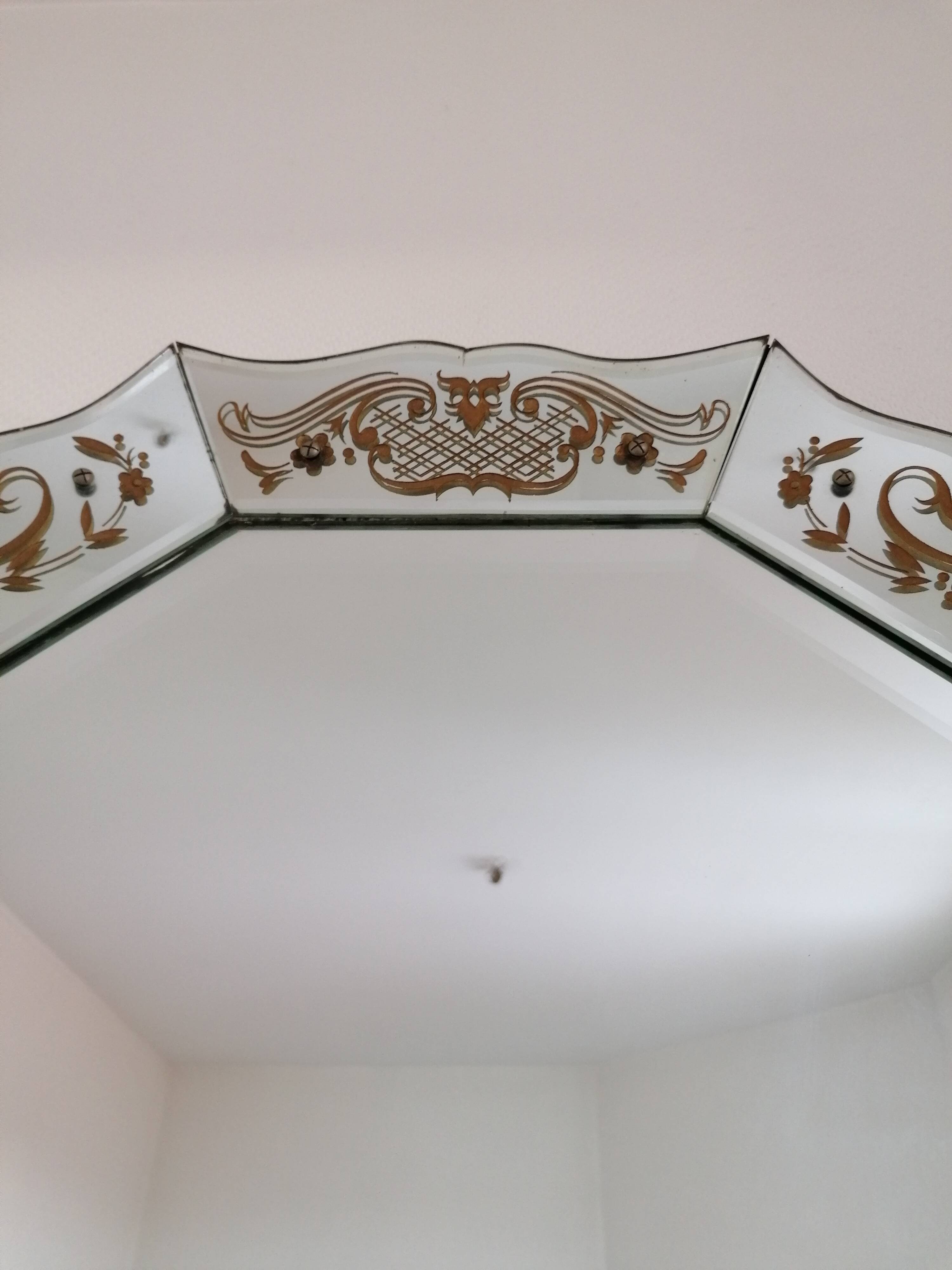 Mirror Venetian spirit 40s - 86x66cm