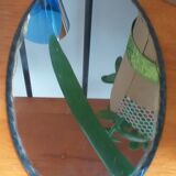 Oval beveled mirror  16x30cm