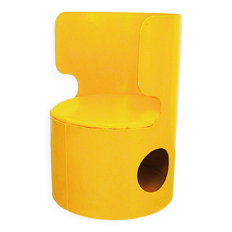 Yellow elephant child's armchair by Jean-Louis Avril, 1960s