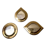 Trio Miroir Laiton