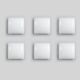 Iguzzini 5242 wall lamp / ceiling lamp