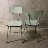 Pair of chairs 50s formica