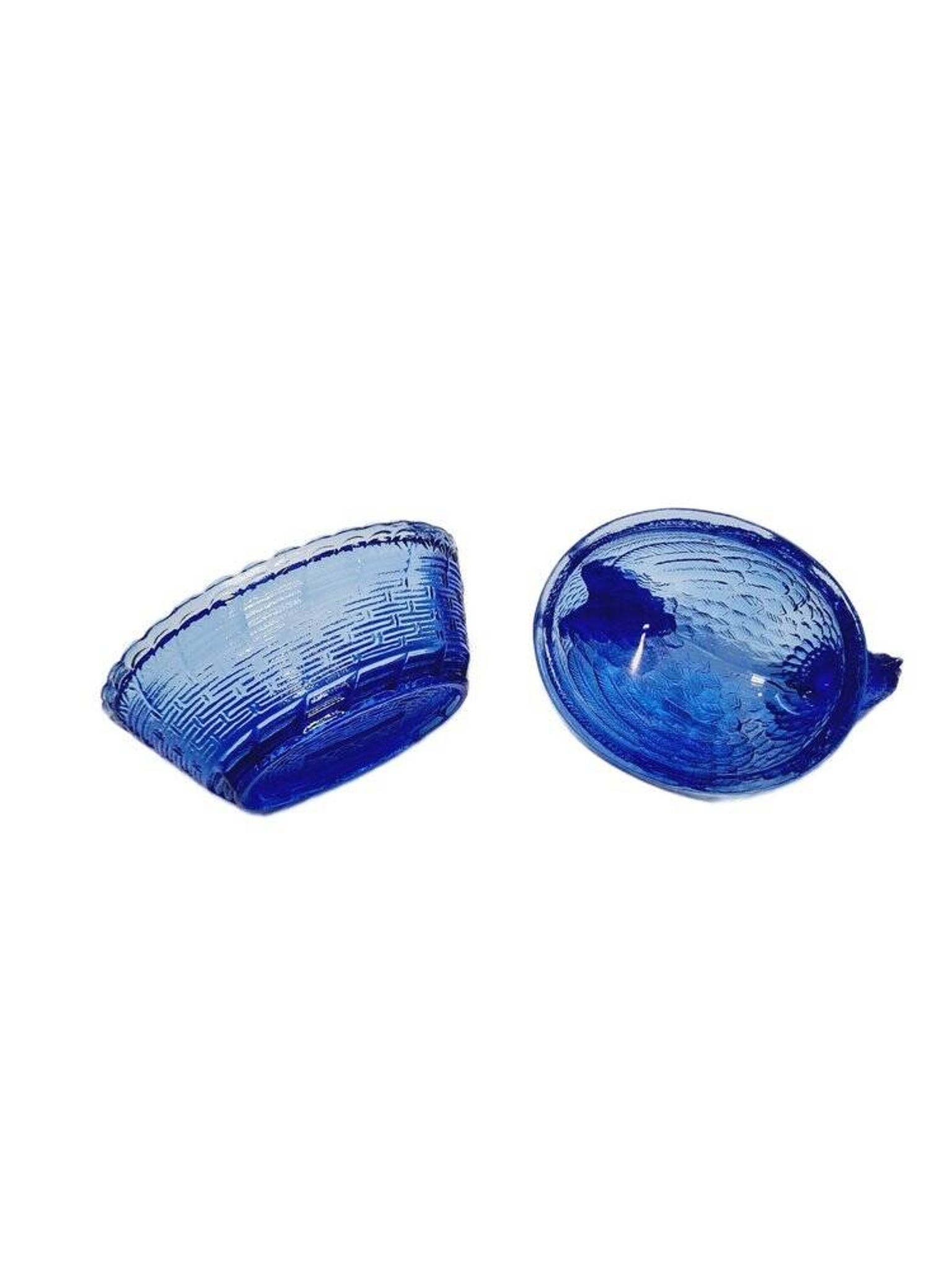 Polish candy dish from Ząbkowice Glasswork, Poland, 1950s