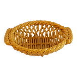 Brawoven ceramic basket from Vallauris
