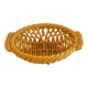 Brawoven ceramic basket from Vallauris