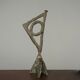Miniature Abstract Bronze Sculpture DVW. 1988