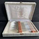 12 Dessert Forks – Goldsmith Paul François Guillaumot