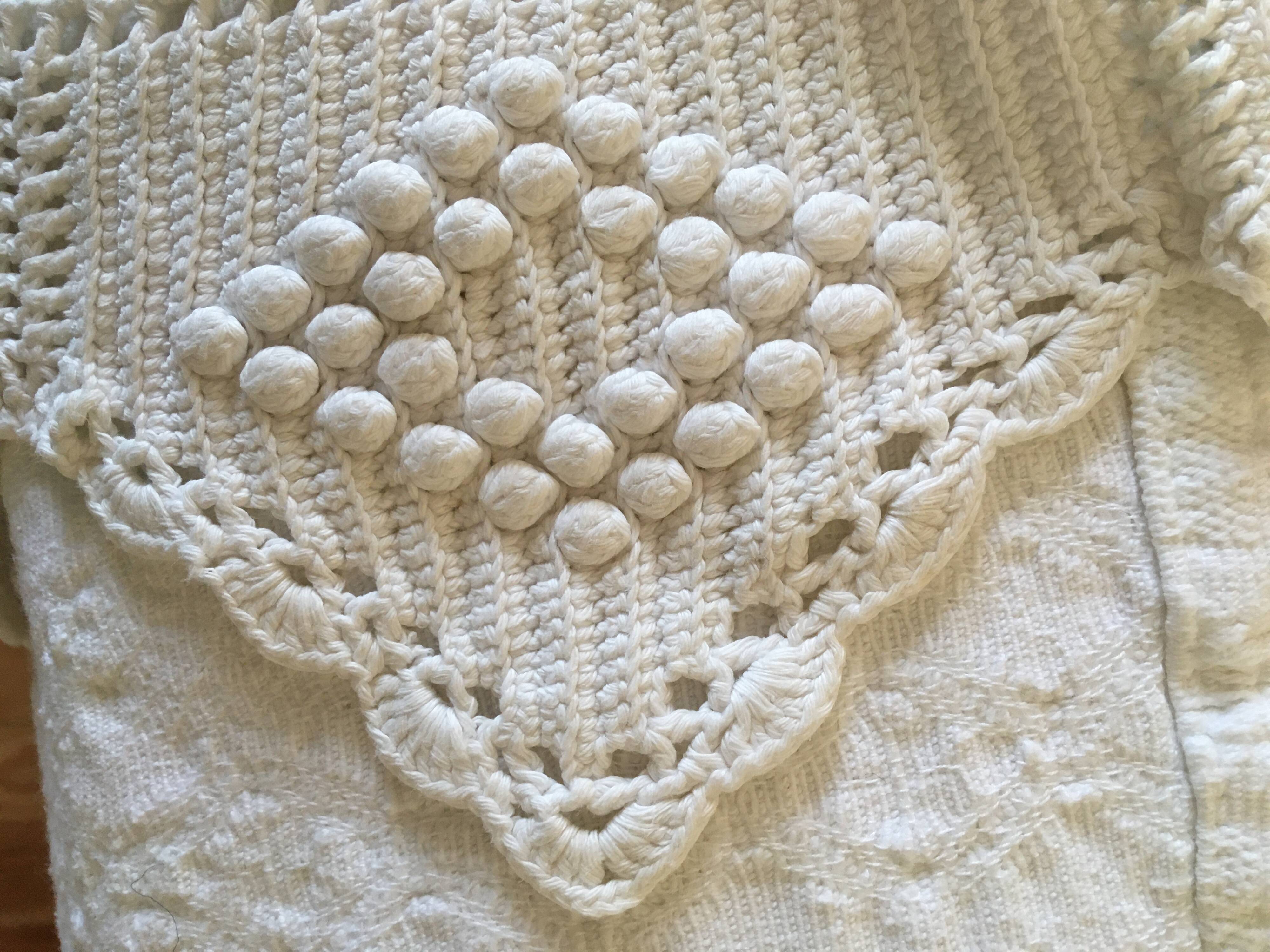 Handmade Crochet Diamond Blanket