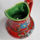 Vintage vase Bay Keramik (West Germany), décor "Napoli", 20 cm