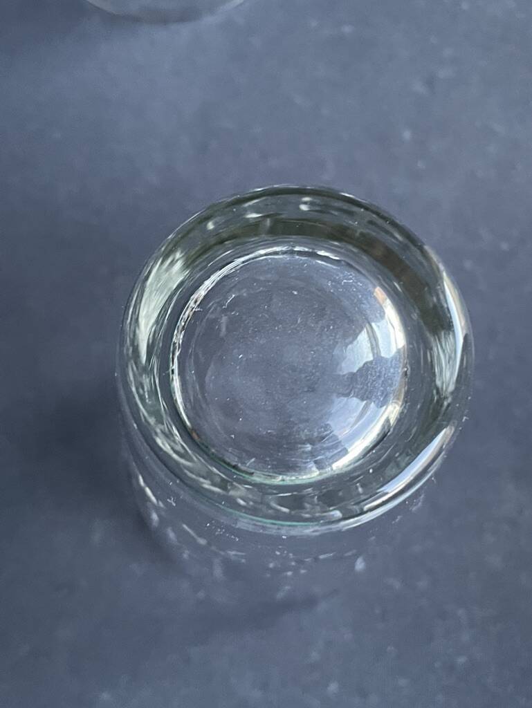 8 grands verres cristal taillé