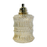Baladeuse vintage en verre ambré