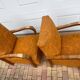 Set of Art Deco Italian chairs in walnut, 1920s