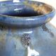 Vase barbotine Art Déco Hauteur 19,3 cm Diamètre 18,8 cm