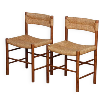 Paire de chaises modèle Dordogne, édition Sentou, 1950