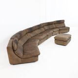 Walter Knoll Leather Modular Sofa 1970s
