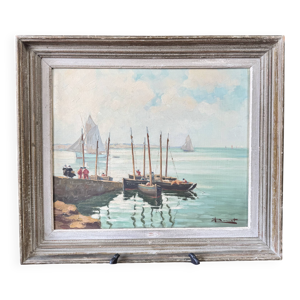 Tableau peinture marine