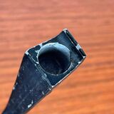 Danish metal candlestick in mid-century style by Gunnar Cyren for Dansk Designs Denmark, 1960s.