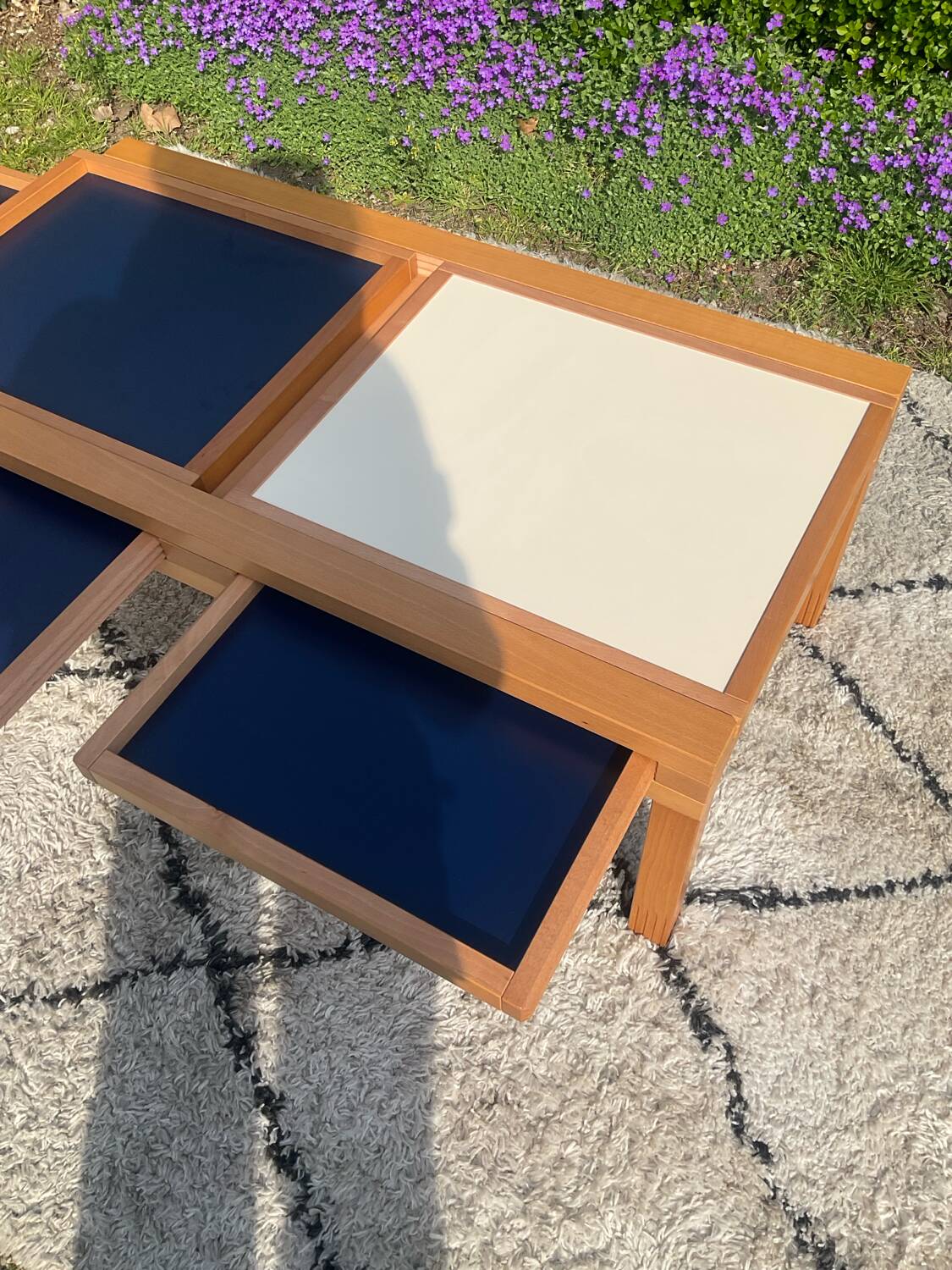 Table basse par Bernard Vuarnesson pour Bellato