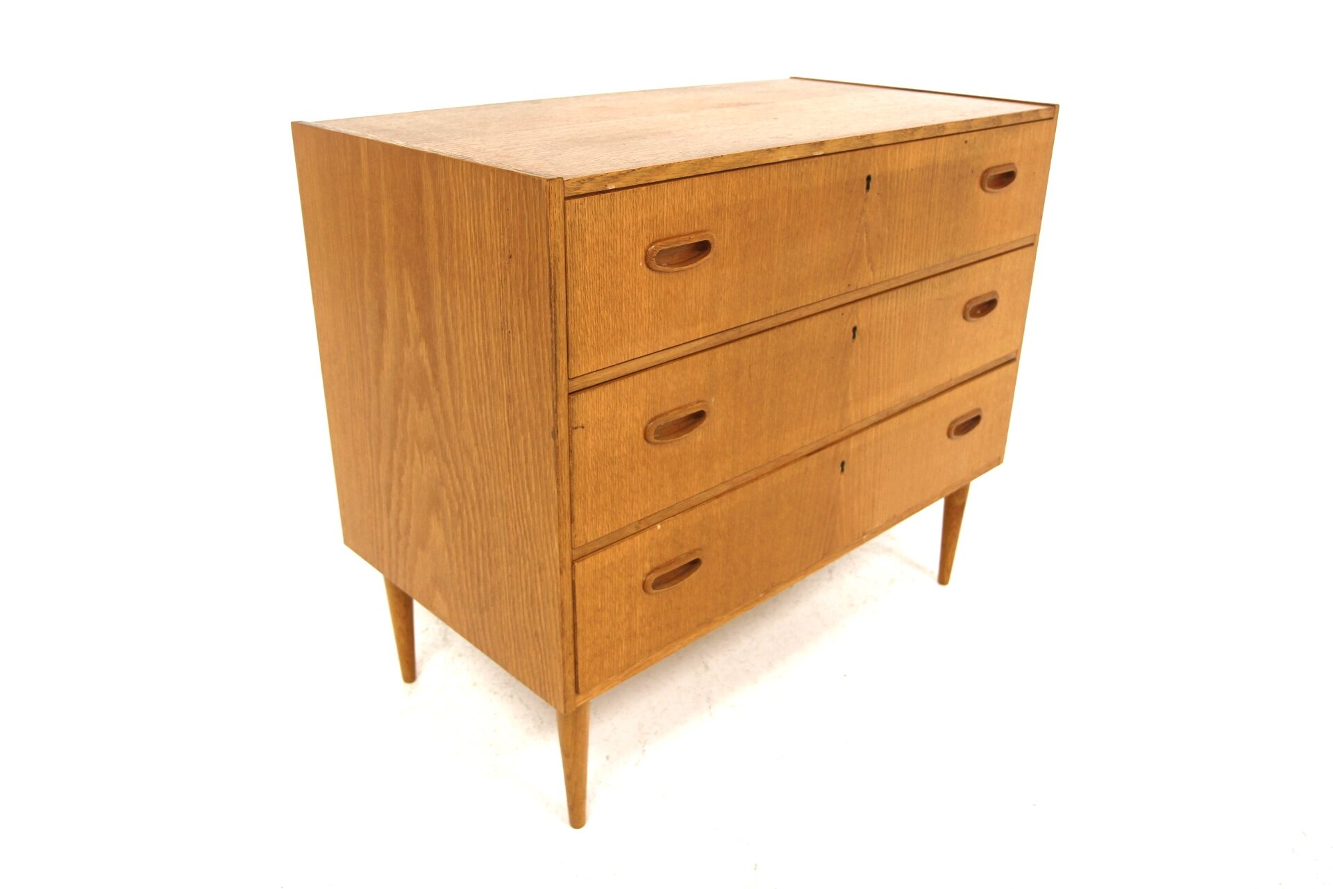 Scandinavian oak chest of drawers, Sweden, 1960