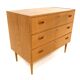Scandinavian oak chest of drawers, Sweden, 1960
