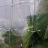 Window L107xH174 industrial curved metal glass roof frame reinforced glass