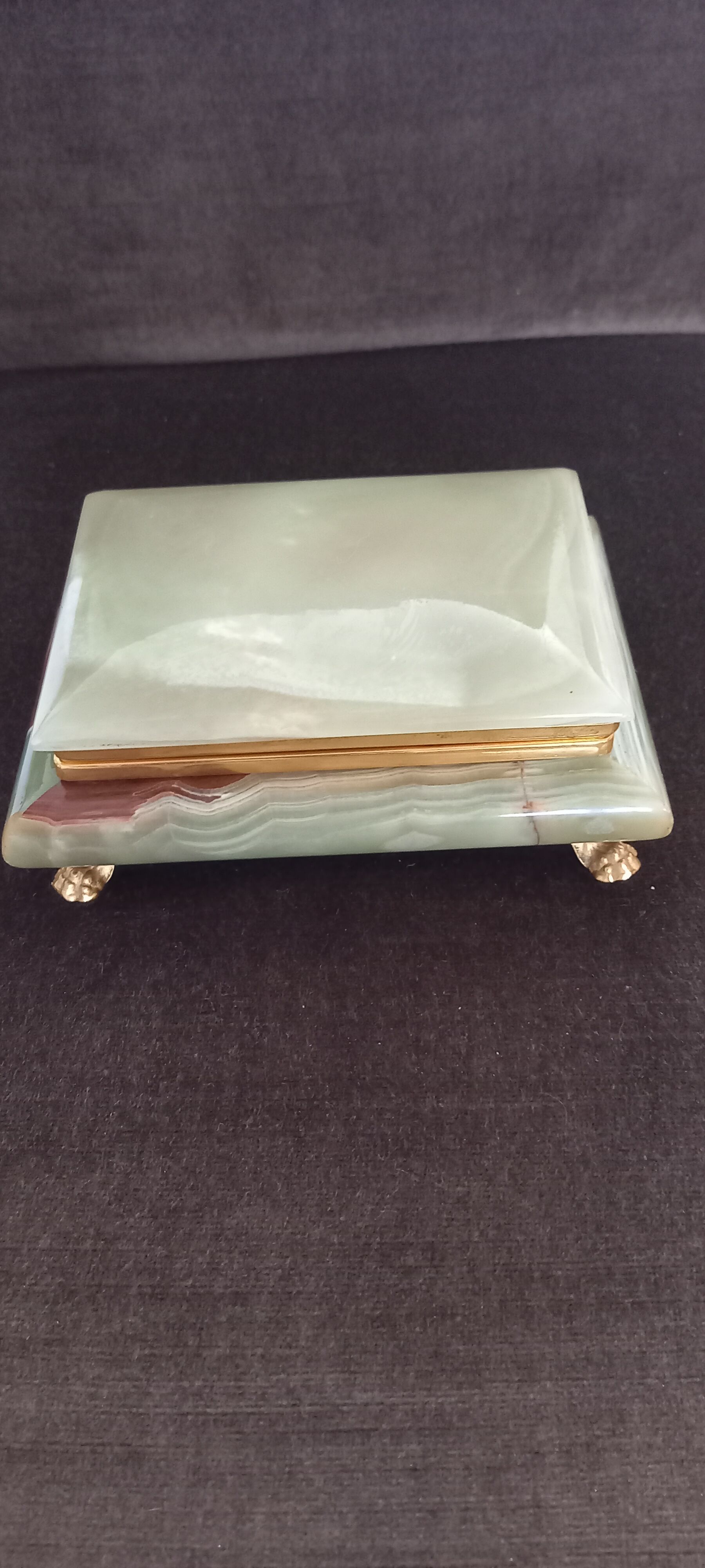 Onyx jewelry box