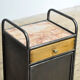 Nightstand with marble top, circa 1920