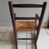 Vintage children's rocking chair from the 50s and 60s