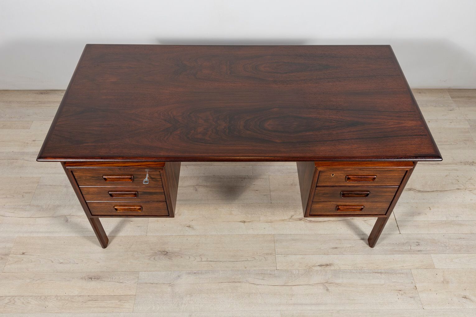Rosewood Desk by Willy Sigh for H. Sigh & Søn, 1960s