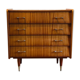 Vintage chest of drawers spindle feet