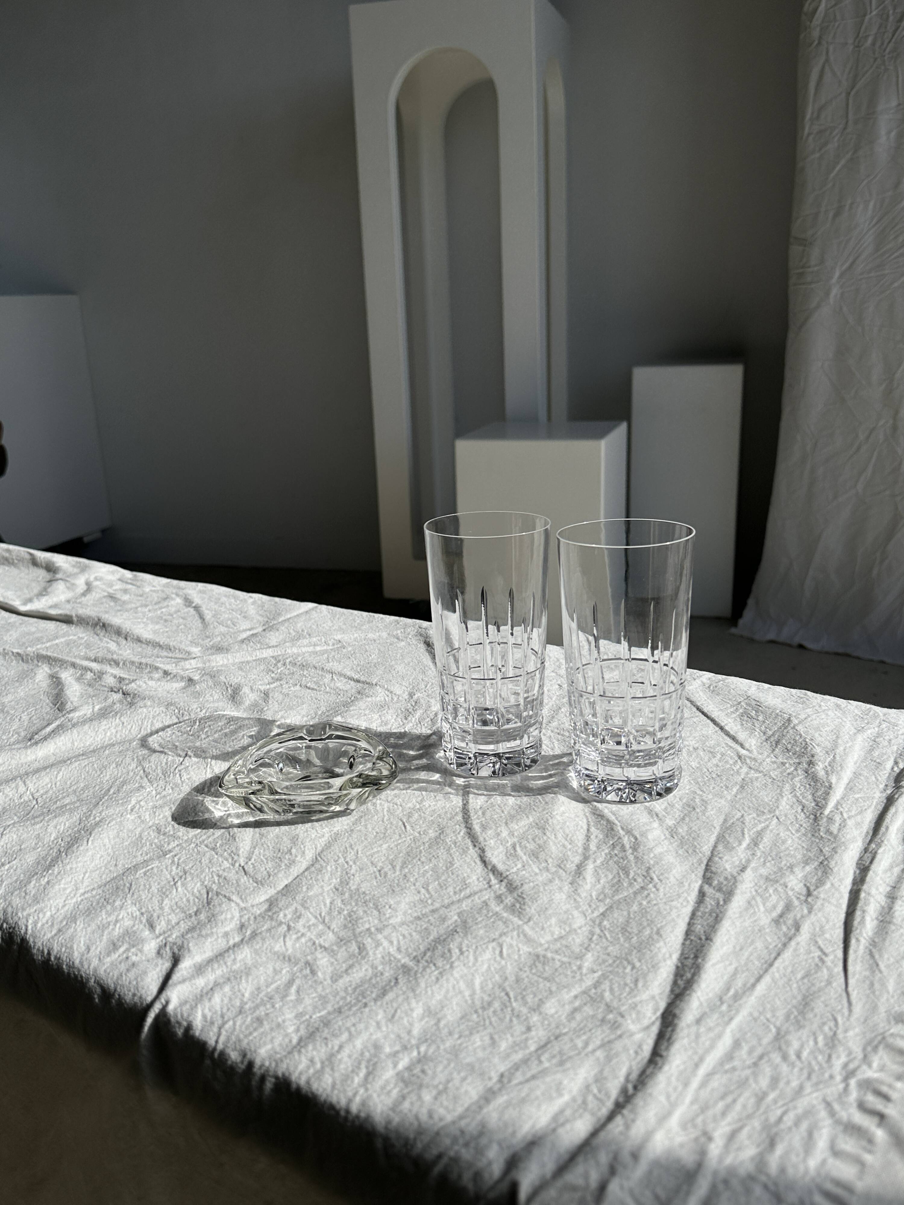 Large square ashtray large diamond tips