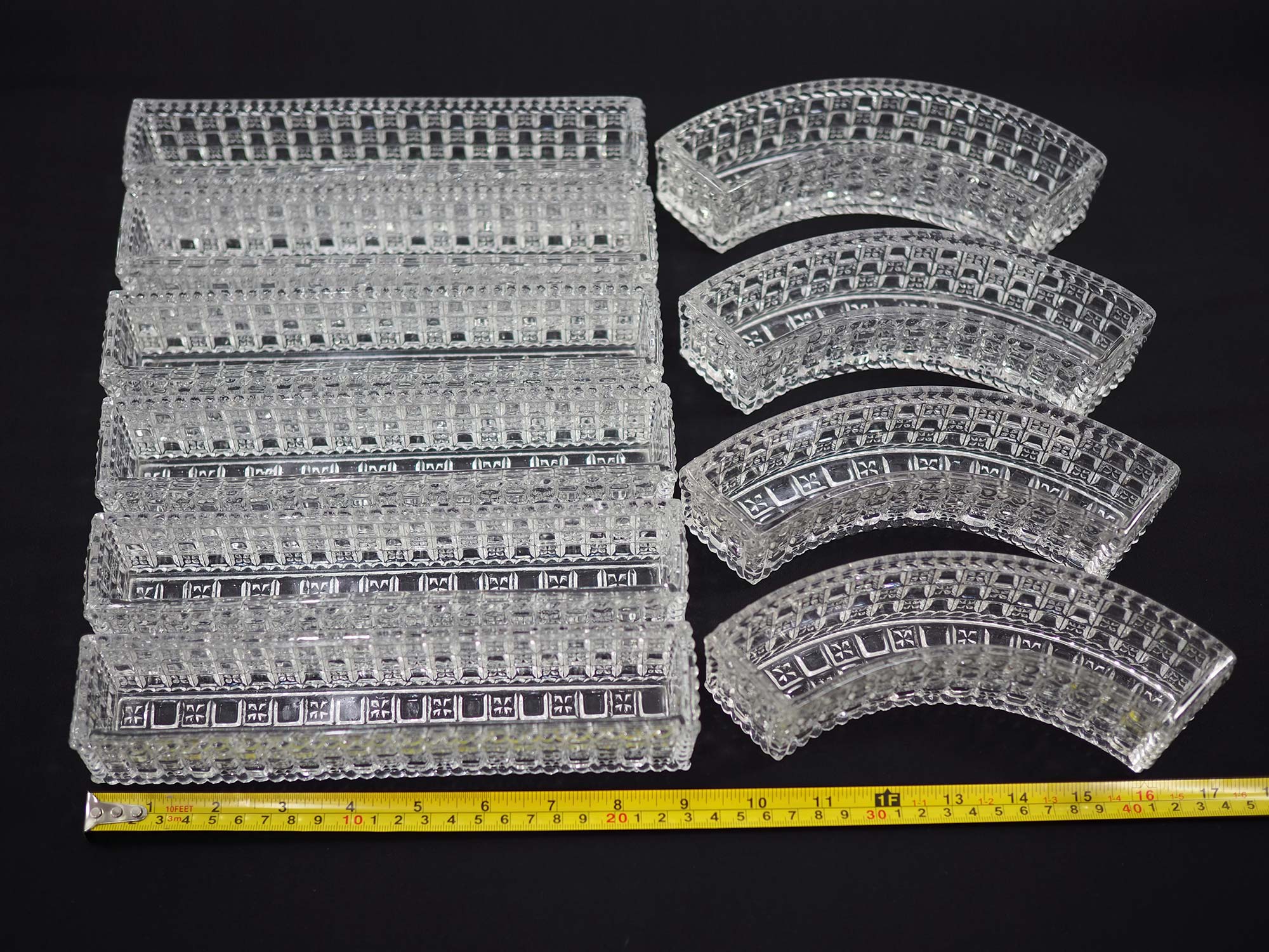 Art Deco Val St. Lambert Centre de Table Cristal-Circa 1930s