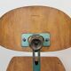 Dark Green Industrial Workshop Chair, 1950s
