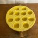 Antique-style ceramic pan for cooking 12 snails, La Bourguignonne