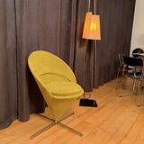 Chaise conique, modèle K1, conçue par Verner Panton, Plus-Linje, Danemark, années 1950