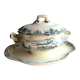 Sauce boat couvert, terre de fer gris-bleu: saïgon, choisy le roi hb & cie.