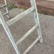 Large vintage ladder painter's stepladder 1950 vintage step ladder